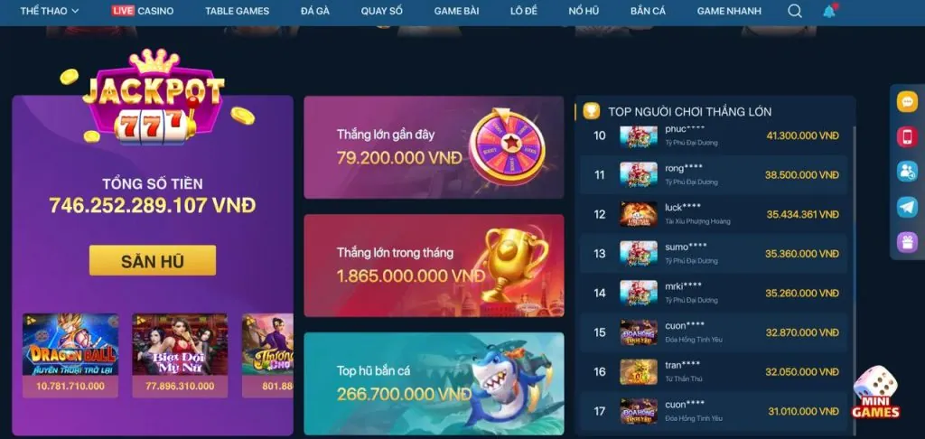 Bắn Cá Tiên vipvin nhà cái